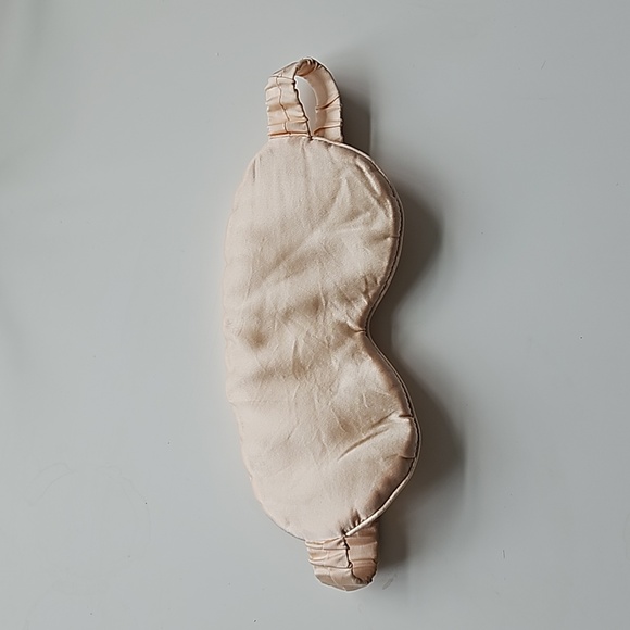 Casper Sleep Mask 100% Mulberry Silk in Peach - Picture 1 of 6
